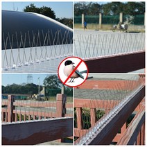 비둘기퇴치망 야생동물 침입방지 에어컨 실외기 퇴치망, 새 가시 방지 6개  3미터