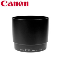 캐논 정품 ET-67 렌즈후드 (EF 100mm f2.8 마크로렌즈 전용), 단품