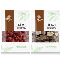 국내산 대추칡차 세트 600g 대추차 칡차 갈근