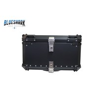 블루샤크 알루미늄 탑박스 45L 55L 65L 85L 100L 오토바이 배달통 배달가방 바이크 배달용품, 실버