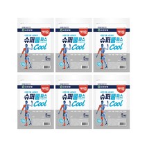 유한양행 [본사직영] 해피홈 슈퍼쿨파스 카타플라스마 5매, 6개