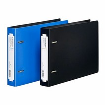 문화 PP 2공D링바인더 80mm 3cm A5 흑색 B440-61 서류파일 문서, 단품