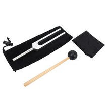 스펙트럼분석기 튜닝 포크 528c 528hz 튜너 with mallet set for dna repair 힐링 신경계 테스트 튜닝 포크 건강 관리, 없음