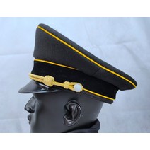 월드컵 트로피 상장케이스 표창 골프트로피 종이상장케이스 TOMBJ. 2 차 세계 대전 독일 장교 WH WEHRMACHT 마샬 울 일반 분쇄기 모자 골드 턱 코드 전용 크기 XXL