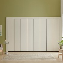 [한샘] 바이엘 소프트 붙박이장 크림화이트_선반형(18종/택1)