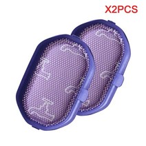 다이슨v6 호환 2pcs 사전 필터 슬림 진공 청소기 부품 먼지 hepa 필터 교체 dc30 dc31 dc34 dc35 dc44 dc45 dc56