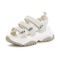 방지 플랫폼 샌들 여성용 두꺼운 밑창 스포츠 여름