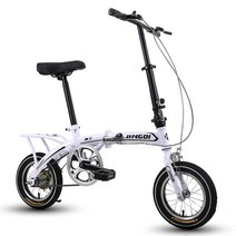 작은 자전거 미니벨로 접이식 가벼운 12/14/16인치, 16인치 레드