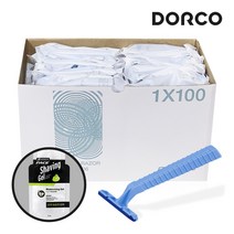 도루코 일회용 포장 면도기 TD-706(1P)+쉐이빙젤10ea, 2박스, 100개입
