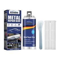 접착제 금속 수리 실란트 슈퍼 철 스틸 자동차 라디에이터 물 탱크 특수 누출 플러그 용접 젤, [01] 50ml, 1개