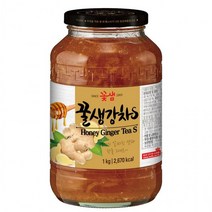 맛있는꽃샘 꿀 생강차 1KG사무실 대용량 업소용 식당용 간식 소스, 상세페이지 참조