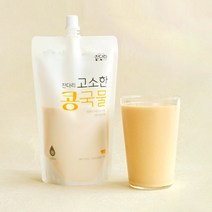 국내산 대두 고소하고 진한 콩물 콩국물 콩국 잔다리마을 340g 5팩