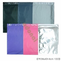 택배봉투 포장 포장용품 은박34x43+4cm 100장