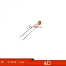 10PCS PTC 서미스터 MZ3 100R-900R 1K 1.2K 1.5K 2K 3K 800R-1.2K 포지티브 온도 계수 800V 직경 3MM 75 도, MZ3 400R