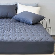 바숨 알러지케어 먼지없는 누빔 매트리스커버 퀸 Q