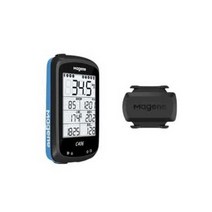 설백상점 자전거 GPS 미터 주행 속도 산악 도로 스마트 무선, C406 마이진 오렌지 + 케이던스 세트