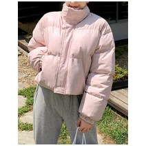 [이쁜] 레더 숏 패딩 점퍼