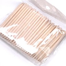네일 우드스틱 100개입/ 케어도구 오렌지우드스틱 네일국시, 100개입-15.2cm