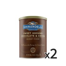 기라델리 스위트 그라운드 초콜렛 파우더 1.36kg, 1개입, 2개