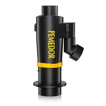 산업용 업소용 먼지 집진기 사이클론 집진기 분리기 상점 진공 먼지 가루 필터 추출기 액세서리 목공용, 07 PM01 Black