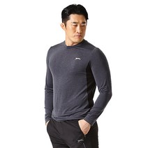 Slazenger 기능성 허리케인 쿨티셔츠 라운드 긴팔 운동복 냉감 여름 등산 작업복 낚시 142
