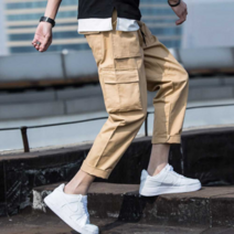 오너클랜 봄가을 여행 남자 코디 스트릿 패션 밴딩 조거 팬츠