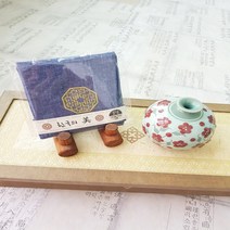 문양 부모님 어버이날 자수 공예 기념품 스카프 손수건 전통 미 선물