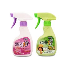 유한양행 해피홈 초파리 제로 + 진드기, 1세트, 290ml