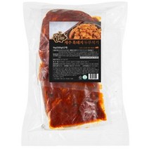 맛있는 녀석들 제주 흑돼지 두루치기 (냉동), 4개, 500g