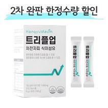 트리플업 차전자피 식이섬유 환 6g 30포 효능 쾌변 직빵 배변활동 먹는법 유산균 락토페린 모로오렌지 와일드망고 푸룬, 1개