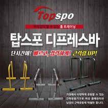 탑스포츠 분리형딥프레스 딥스 딥바 치닝디핑 평행봉 운동기구, DIP-P-B