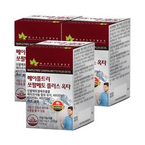 건강관리 메이플트리 쏘팔메토 플러스 옥타코사놀 30캡슐 x 3통(1151405)
