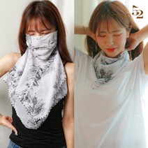 메이투 UV 자외선 차단 쉬폰 스카프 마스크