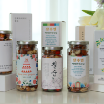 선물담길 견과류 답례품 칠순 환갑 팔순 고희연 선물, 고소견과, 선물상자(프리미엄)추가