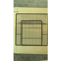 방문펫도어 베란다펫도어 방묘창 펫 도어 개구멍 개문 견문 대형견 펫도어 방묘문 베란다 방문 팻도어 화장실문 수리 보수 방충망 84 애완동물 케이지 전용 문 개 고양이 울타리 편, 45 x 45 흑밀망문