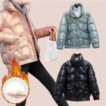 오버핏 퀼팅 숏패딩 누빔 패딩 경량 여성 점퍼 겨울 패선 코디 따뜻한 데이트룩 오피스
