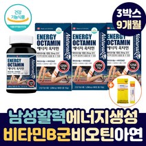30대 남성 활력 에너지 생성 비타민B 콤플렉스 비오틴 옥타 코사눌 아연 나이아신 호모시스테인 면역 기능 정상 유지 엽산 대사 항산화제 성인 남자 친구 영양제 캐나다 건강기능 식품