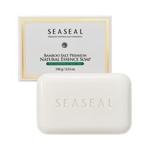 [씨실] 밤부솔트 프리미엄 내추럴 에센스 솝 미용비누 100g _ 9회죽염 0.9% 7가지 식물성오일 함유 보습진정 각질관리, 1개