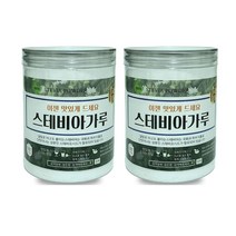 스테비아분말 가루 스테비오시드 미국산 350g 2통, 단품, 단품