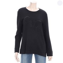 올리비아하슬러 GD01 자수달린티셔츠 고급보석티셔츠 OHBSTS102