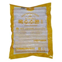 도나우 옥수수콘 핫도그 소시지 1.5kg(60gx25개입) [코리아타임스퀘어], 1.5kg, 1개