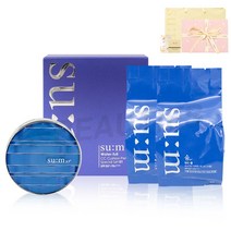 숨37도 워터풀 CC 씨씨 쿠션 퍼펙트 피니쉬 기획 세트 (본품1+리필2) (선물포장+쇼핑백+1ml 샘플 증정), 2호_1세트