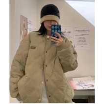 핏토르 따뜻한 누빔 여성 가을 깔깔이