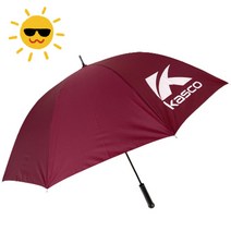 캐스코 Kasco 골프 우산 Kasco 치도리 무늬 우양산 겸용 원터치 양산 SBU-028 화이트 오렌지 무게 300g