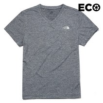 [노스페이스] 여성 리커버리 플러스 브이넥 반팔 라운드티 NT7UM43A_MEG