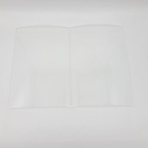 가제만 유리 책모양문진 투명 문진 아크릴 페이퍼, 2개
