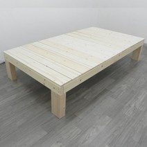 평상형 침대 / 원목침대 / 싱글 / 슈퍼싱글 / 더블 / 퀸, 30cm, 기본A형 200cm, 60cm