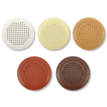 인라이프 공기망 60파이 가구 장농 옷장 서랍 붙박이장 창고 펜트리 환기 통풍 백색 오크, 브라운