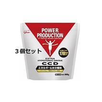 CCD 음료 글리코 파워 프로덕션 900gx3봉 일본, 3개