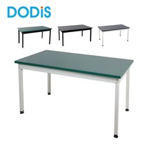 도디스 작업다이 택배 포장 작업테이블 이동식 철제 작업대, 1800mmX600mm, 03. 청녹색_아이보리, 높낮이기둥, 1개
